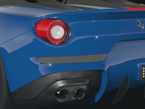 Ferrari F60 America 2015 3D Model
