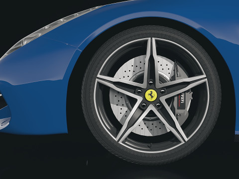 Ferrari F60 America 2015 3D Model
