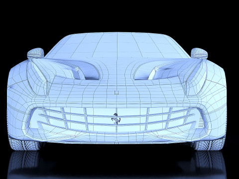 Ferrari F60 America 2015 3D Model