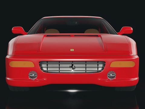 Ferrari F355 F1 Berlinetta 1998 Model 3D