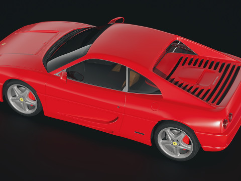 Ferrari F355 F1 Berlinetta 1998 Model 3D