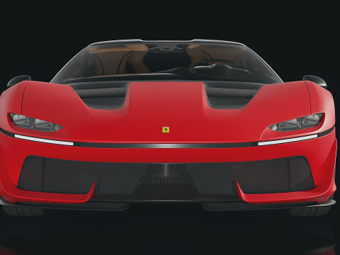 Ferrari J50 2017 3D Model