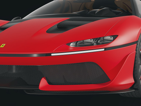 Ferrari J50 2017 3D Model