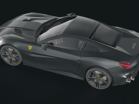 Ferrari Portofino 2017 Modèle 3D