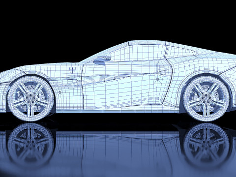 Ferrari Portofino 2017 Modèle 3D