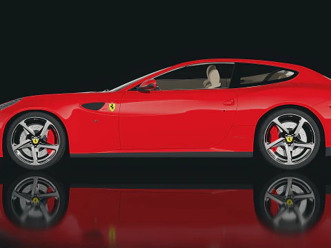 FerrariFF 2011 Model 3D