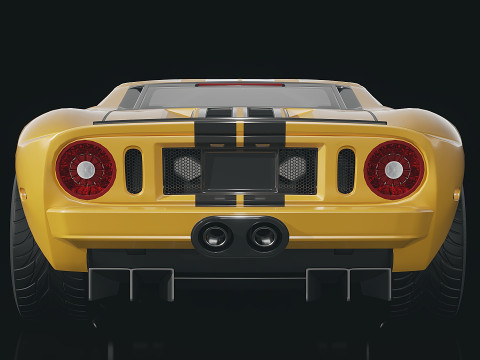 Sportscar GT 2005 3D Modell