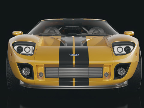 Sportscar GT 2005 3D Modell