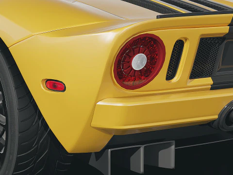 Sportscar GT 2005 3D Model