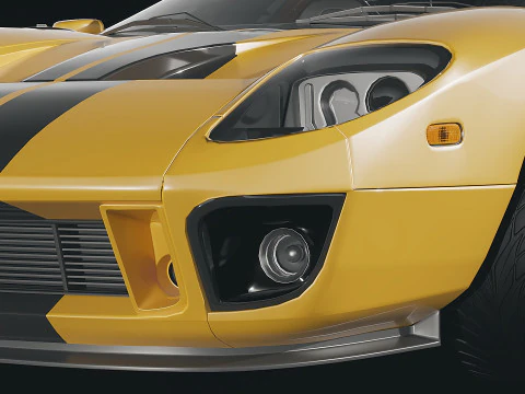 Sportscar GT 2005 3D Model