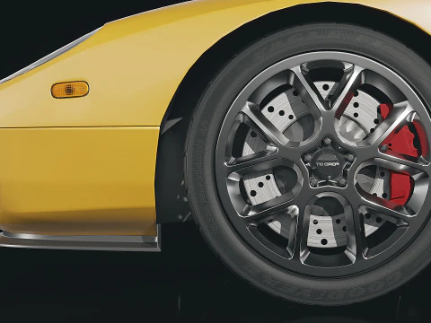 Sportscar GT 2005 3D Model