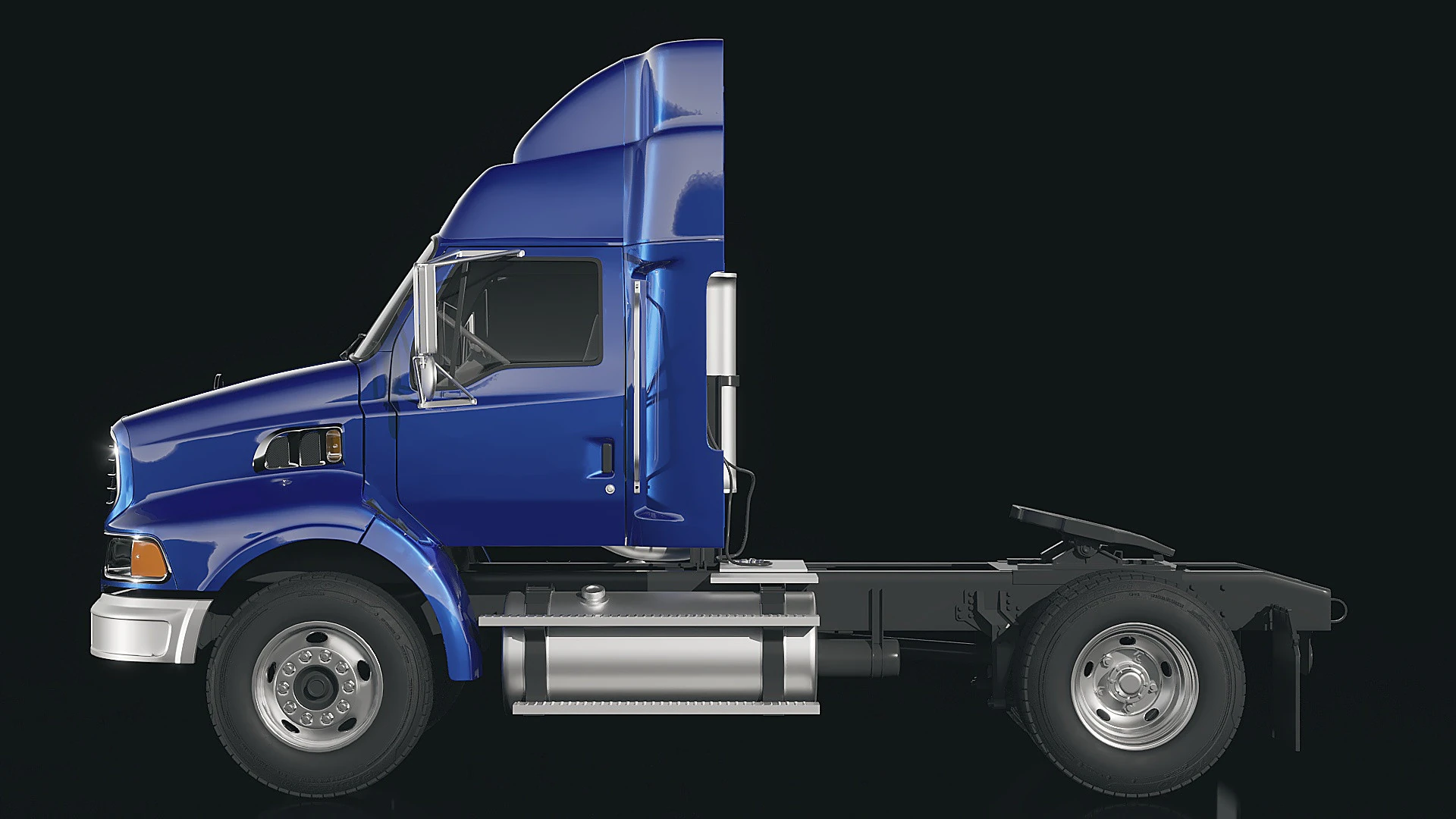 Truck Sterling A9500 2006 3D Model .c4d .max .obj .3ds .fbx .stl .blend