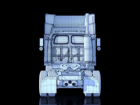 Truck Sterling A9500 2006 Modèle 3D