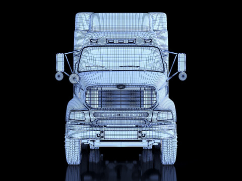 Truck Sterling A9500 2006 Modèle 3D