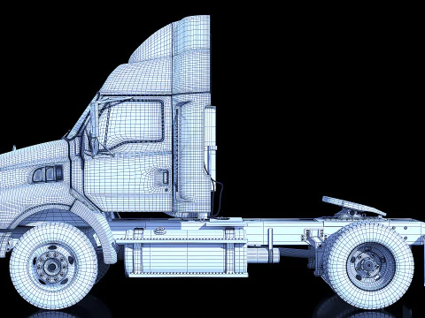 Truck Sterling A9500 2006 3D Model