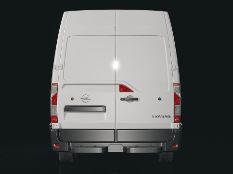 Opel Movano 2018 Modello 3D