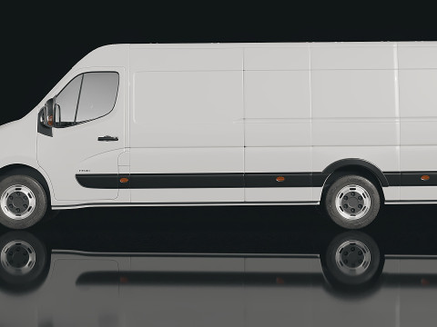 Opel Movano 2018 3D Model