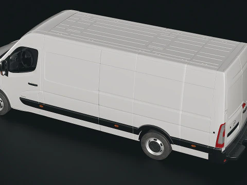 Opel Movano 2018 3D Model