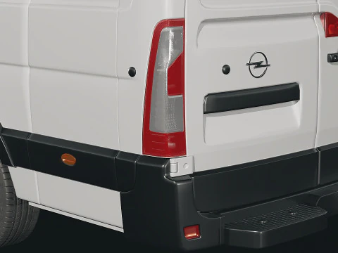 Opel Movano 2018 3D Model
