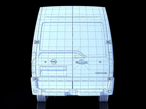 Opel Movano 2018 3D Model