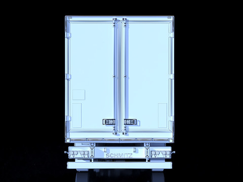 Truck SCANIA S-730 Trailer 3D Model