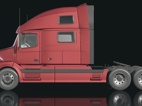 Volvo VNL Tractor Truck 2002 Modèle 3D