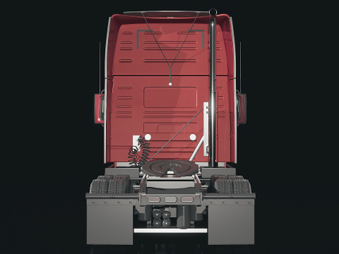 Volvo VNL Tractor Truck 2002 3D Модель