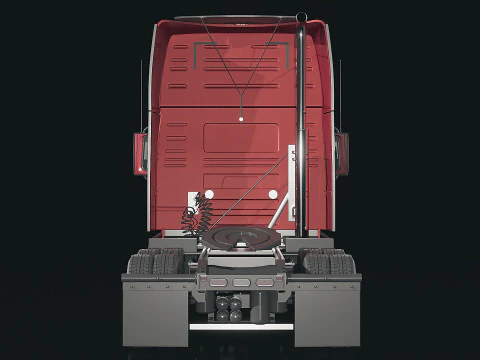 Volvo VNL Tractor Truck 2002 3D Model
