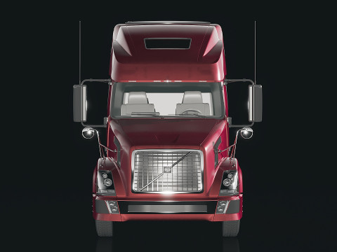 Volvo VNL Tractor Truck 2002 3D Модель