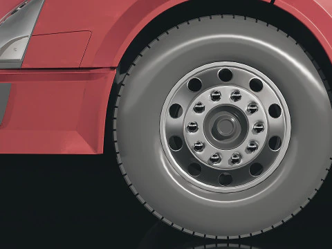 Volvo VNL Tractor Truck 2002 3D Model