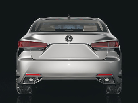 Lexus LS 2018 3Dモデル