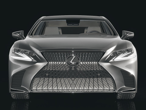 Lexus LS 2018 3Dモデル