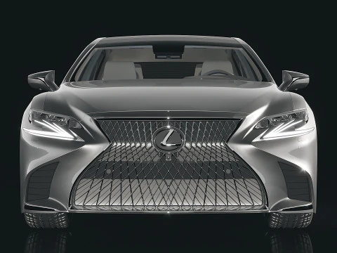 Lexus LS 2018 3D Model