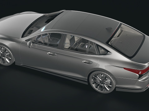 Lexus LS 2018 3Dモデル