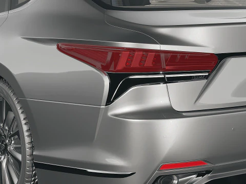Lexus LS 2018 3D Model