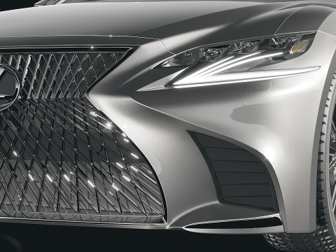 Lexus LS 2018 3Dモデル