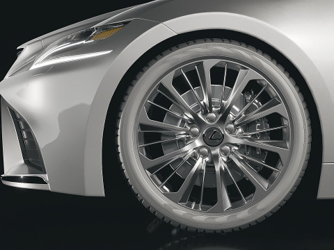 Lexus LS 2018 3Dモデル