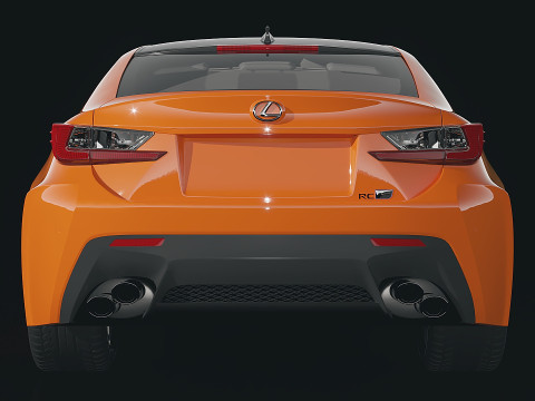 Lexus RC F 2015 Modèle 3D