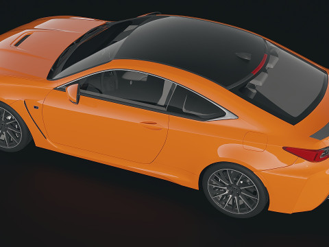 Lexus RC F 2015 Modèle 3D