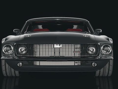 Muscle car Mach 40 1969 3D मॉडल