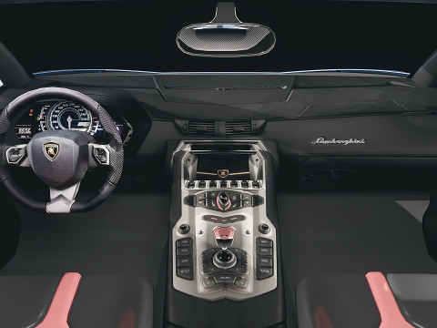 Sportscar Aventador Roadster Model 3D