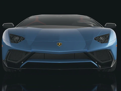 Sportscar Aventador Roadster 3D Model