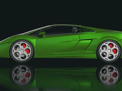 Auto sportiva Gallardo 2005 Modello 3D