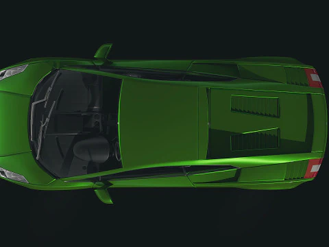 Sportscar Gallardo 2005 3D Model