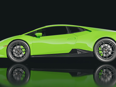 Sportscar Huracan 2022 3D Model