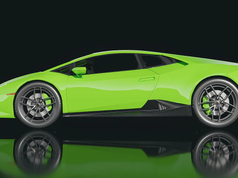 Auto sportiva Huracan 2022 Modello 3D