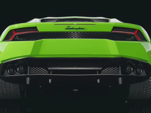 Sportscar Huracan 2022 3D Model