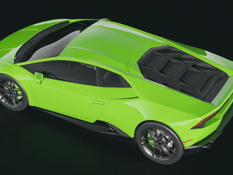 Sportscar Huracan 2022 3D Model