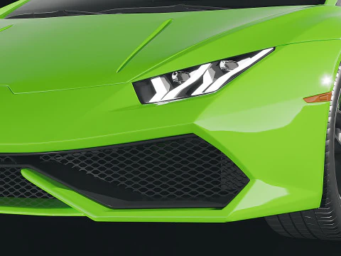 Sportscar Huracan 2022 3D Model