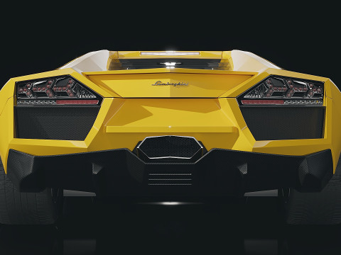 Sportscar Reventon 2009 3D Модель